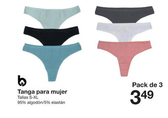 Zeeman Tanga para mujer oferta