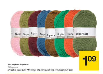Zeeman Hilo de punto Supersoft oferta