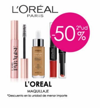 Muchas Perfumerías L'ORÉAL MAQUILLAJE oferta