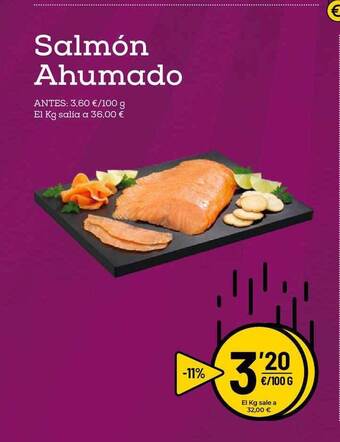 AhorraMas Salmón Ahumado oferta