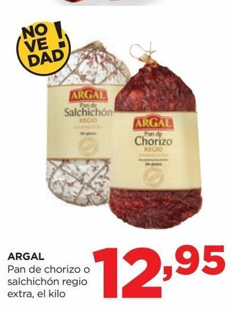 Pan de chorizo o salchichón argal
