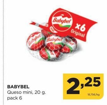 Alimerka Queso mini babybel oferta
