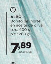 Alimerka Bonito del norte en aceite de oliva albo oferta