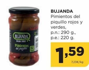Alimerka Pimientos del piquillo bujanda oferta