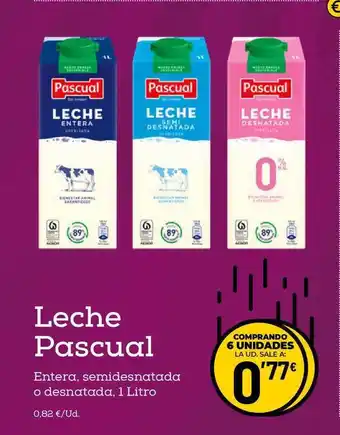 AhorraMas Pascual Leche 1 Litro oferta