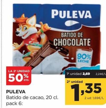 Alimerka Batido de cacao puleva oferta
