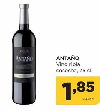 Alimerka Vino tinto antaño oferta