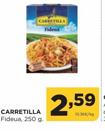 Alimerka Fideuá carretilla oferta