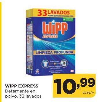 Alimerka Detergente en polvo wipp express oferta
