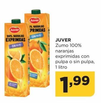 Alimerka Zumo de naranja juver oferta