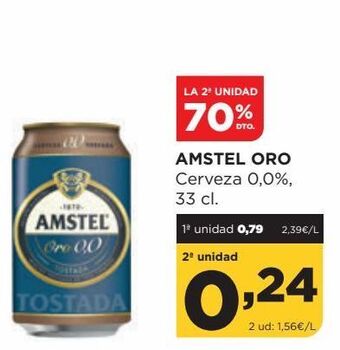 Alimerka Cerveza sin alcohol amstel oferta