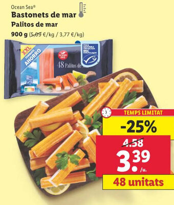 Lidl Ocean Sea Bastonets de maocean sea oferta