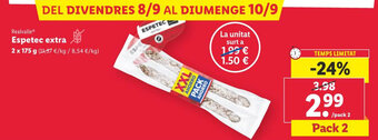 Lidl Realvalle Espetec extra oferta