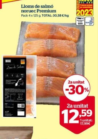 La Sirena Lloms de salmó noruec Premium oferta