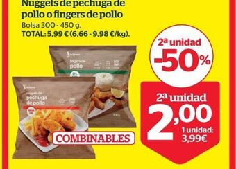 La Sirena Nuggets de pollo oferta