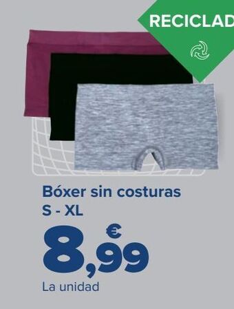 Carrefour Bóxer sin costuras s - xl oferta