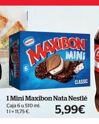 La Sirena Helados maxibon oferta