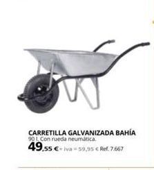 Coferdroza Carretilla galvanizada oferta