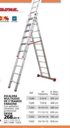 Coferdroza Escalera multiusos oferta