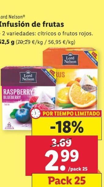 Lidl Infusiones oferta