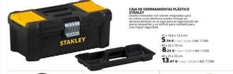 Coferdroza Stanley  caja de herrramientas plástico stanley  diseño innovador con cierres mejorados para un cierre y una abertura suaves. oferta