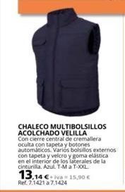 Coferdroza Chaleco multibolsillos velilla oferta