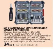Coferdroza Destornillador oferta