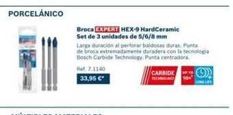 Coferdroza Brocas bosch oferta