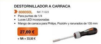 Coferdroza Destornillador oferta