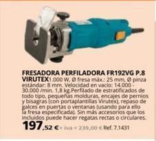 Coferdroza Fresadora oferta