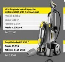 Coferdroza Hidrolimpiadora turbo oferta