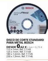 Coferdroza Discos de corte bosch oferta