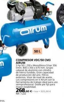 Coferdroza Compresor de aire hp oferta