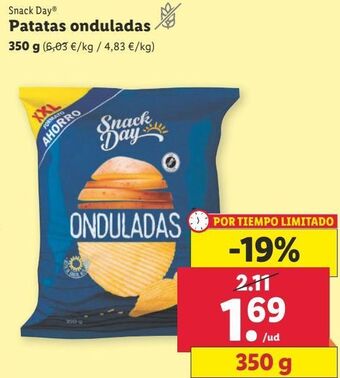 Lidl Patatas onduladas oferta