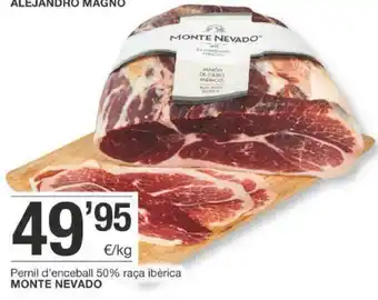 BonpreuEsclat Monte Nevado Pernil d'enceball 50% raca iberica oferta