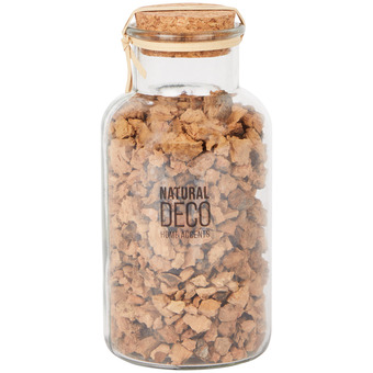 Action Botella decorativa con materiales naturales home accents oferta