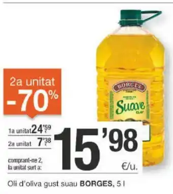 BonpreuEsclat Borges Oli d'oliva gust suau 15L oferta