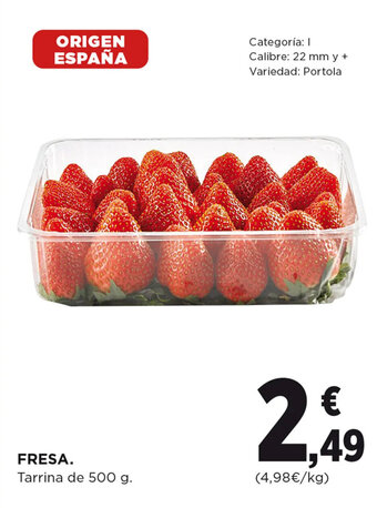 Hipercor FRESA. oferta