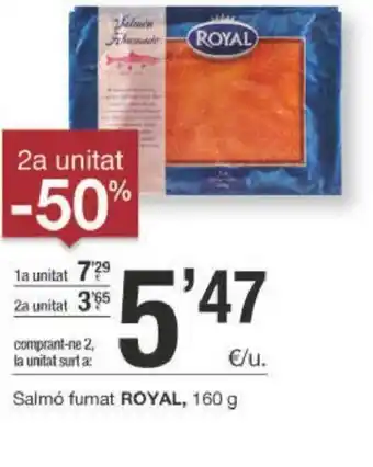 BonpreuEsclat Royal Salmó fumat 160 g oferta
