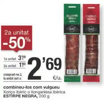 BonpreuEsclat Estirpe Negra combineu-los com vulgueu 200 g oferta