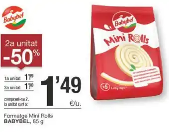 BonpreuEsclat Babybel Formatge Mini Rolls 85g oferta