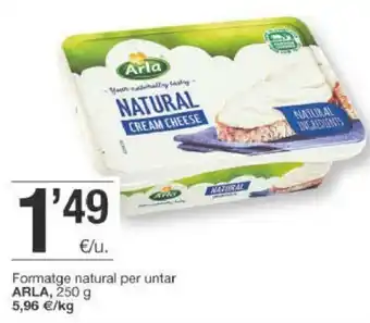 BonpreuEsclat Arla Formatge natural per untar 250g oferta