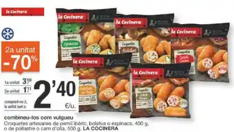 BonpreuEsclat La Cocinera Croquetes artesanes de pernil iberic 400g oferta
