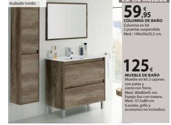 Tú Brico-Marian Muebles de baño oferta
