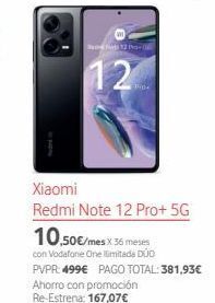 Vodafone Xiaomi redmi oferta