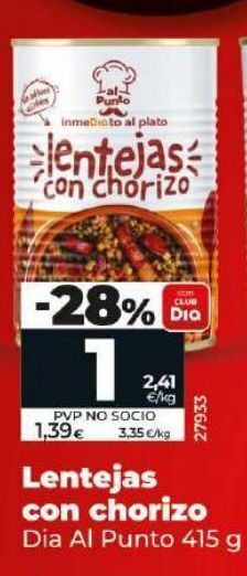 Dia Lentejas oferta