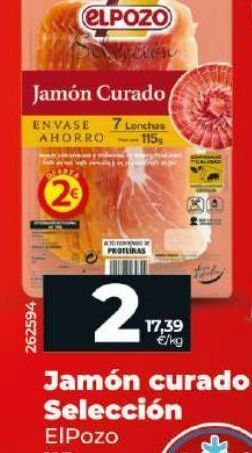 Dia Jamón curado el pozo oferta