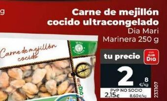 Dia Mejillones cocidos oferta