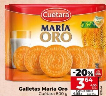 Dia Galletas maría cuétara oferta