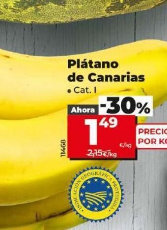 Dia Plátanos de canarias oferta
